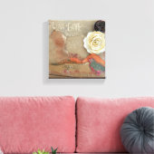 Mixed Media Art Liebe Leinwanddruck (Insitu (Wohnzimmer))