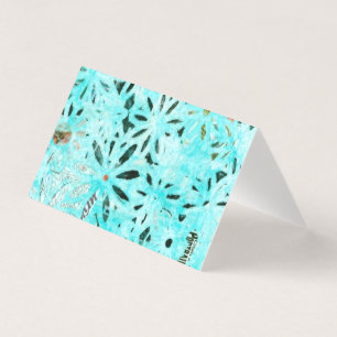 Mixed Media Daisy Art Card