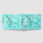 Mixed Media Daisy Art Gästebuch (Voll)