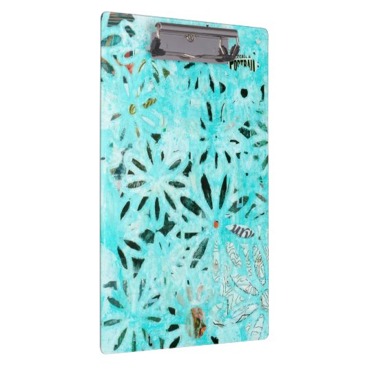 Mixed Media Daisy Art Klemmbrett (Rechts)