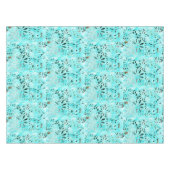 Mixed Media Daisy Art Tischdecke (Vorderseite (Horizontal))