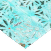 Mixed Media Daisy Art Tischdecke (Schrägansicht)