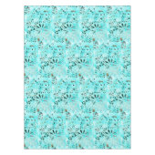 Mixed Media Daisy Art Tischdecke (Vorderseite)