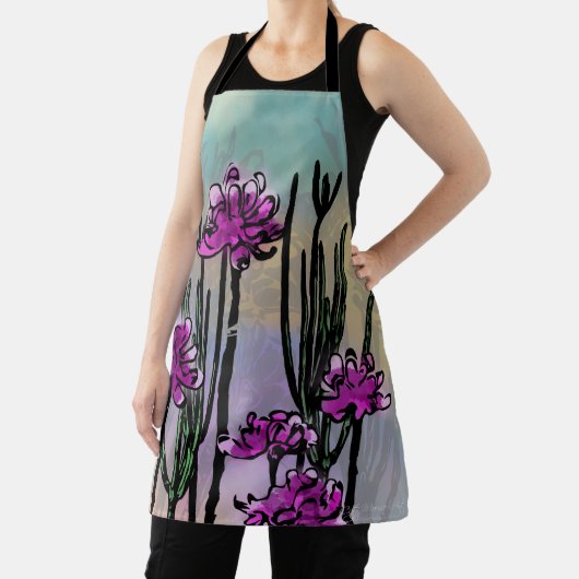 Mixed Media Desert Bloom Schürze (InSitu)