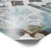 Mixed Media Dream Discover Inspiriert Zitate Kunst Fotodruck (Ecke)