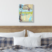 Mixed Media Family Art Leinwanddruck (Insitu (Schlafzimmer))