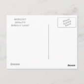 Mixed Media Fibre Art Postkarte (Rückseite)