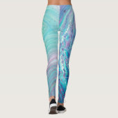 Mixed-Media-Girl-Leggings Leggings (Rückseite)