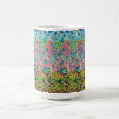 Mixed Media Hearts Kaffeetasse (Mittel)