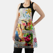 Mixed Media Inspirational Rosie the Riveter Schürze (InSitu)