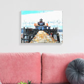 Mixed Media Leinwand Art (Insitu (Wohnzimmer))