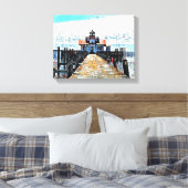 Mixed Media Leinwand Art (Insitu (Schlafzimmer))