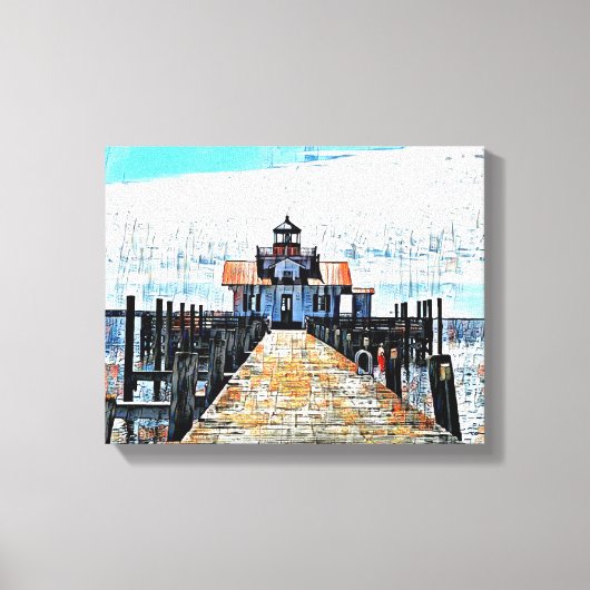 Mixed Media Leinwand Art (Vorderseite)