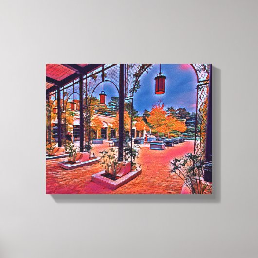 Mixed Media Leinwand Art (Vorderseite)