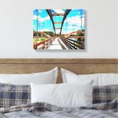 Mixed Media Leinwand Art (Insitu (Schlafzimmer))