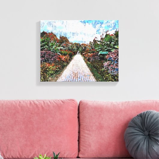 Mixed Media Leinwand Art (Insitu (Wohnzimmer))