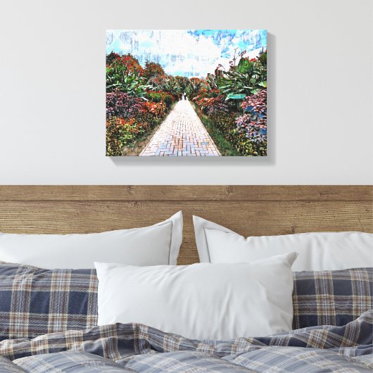 Mixed Media Leinwand Art (Insitu (Schlafzimmer))