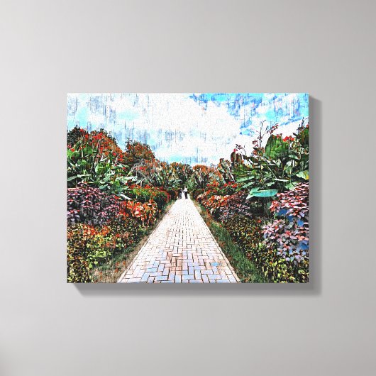 Mixed Media Leinwand Art (Vorderseite)