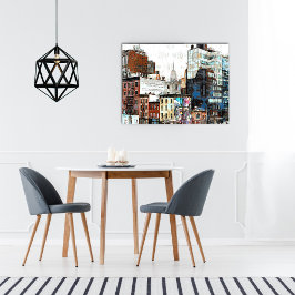 Mixed Media Leinwand Art