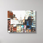 Mixed Media Leinwand Art (Vorderseite)