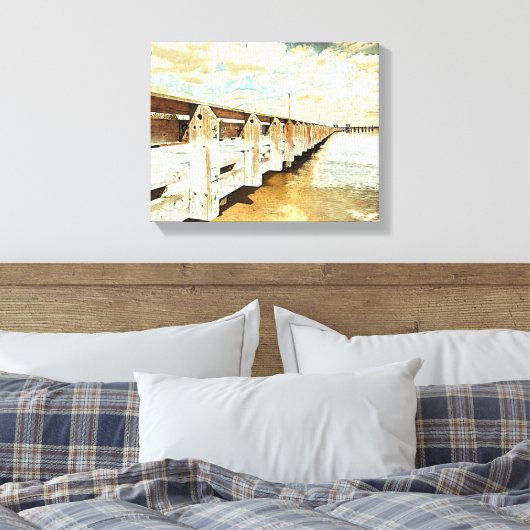 Mixed Media Leinwand Art (Insitu (Schlafzimmer))