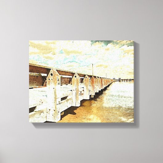 Mixed Media Leinwand Art (Vorderseite)