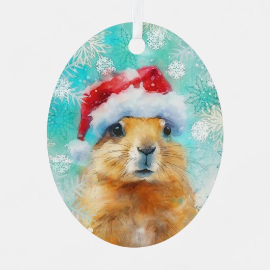Mixed Media Prairie Dog Print Ornament AP454C1 (Vorderseite)