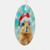 Mixed Media Prairie Dog Print Ornament AP454C1 (Vorderseite Rechts)