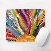 Mixed Media Sonne  Mousepad (Mit Mouse)