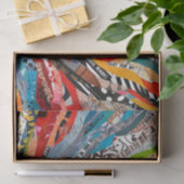 Mixed Media Sonne Seidenpapier (Geschenk)