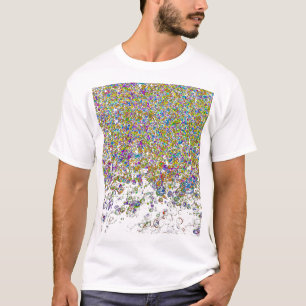 Mixed Media Spheroids Style Bio Design T-Shirt