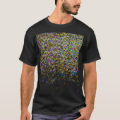 Mixed Media Spheroids Style Bio Design T-Shirt (Vorderseite)