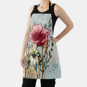 Mixed Media Wildflower Apron Schürze (InSitu)