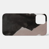 Mixed mediale Malerei, minimalistisch abstraktes D Case-Mate iPhone Hülle (Rückseite (Horizontal))