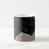 Mixed mediale Malerei, minimalistisch abstraktes D Kaffeetasse (Mittel)