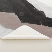 Mixed mediale Malerei, minimalistisch abstraktes D Sherpadecke (3/4)