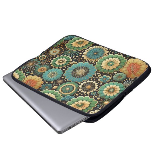 Mixed Melody Laptopschutzhülle (Vorne Knopf)