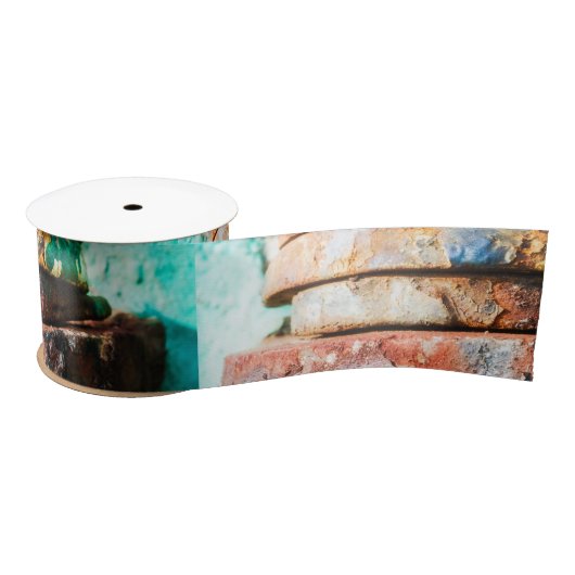 Mixed Metal Race to Cake Satinband (Spule)