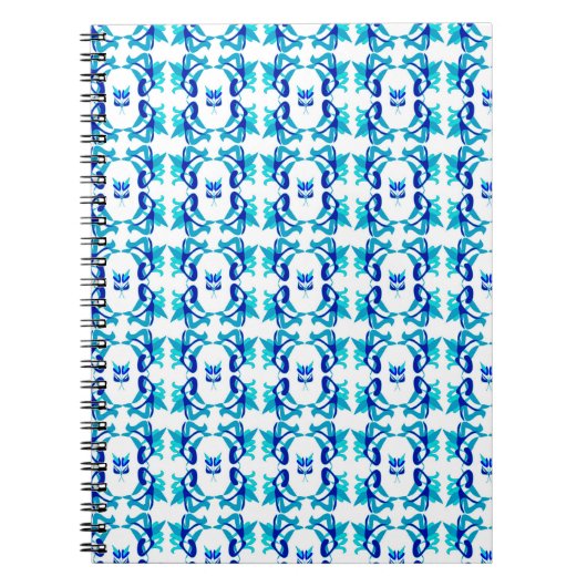 Mixed-Muster Original-Design und digitales zeichn. Notizblock (Vorderseite)