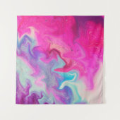 Mixed paint background wandteppich (Vorderseite (Horizontal))