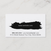 Mixed Paint | Lebhaft Visitenkarte (Rückseite)