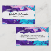 Mixed Paint | Vibrant II Visitenkarte (Vorne/Hinten)
