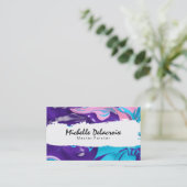 Mixed Paint | Vibrant II Visitenkarte (Stehend Vorderseite)