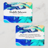 Mixed Paint | Vibrant II Visitenkarte (Vorne/Hinten)