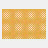 Mixed Patterns Marigold Stripes Gingham Polka Dot Geschenkpapier Set (Vorderseite 3)