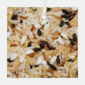 Mixed Rice Ornament Aus Glas (Rückseite)