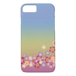 Mixed Sakura Blüten Kimono-Regenbogen Case-Mate iPhone Hülle