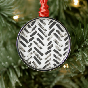 Mixed Signals VII Ornament Aus Metall