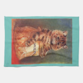 Mixed Süßigkeiten Cat von Louis Wain Geschirrtuch (Horizontal)