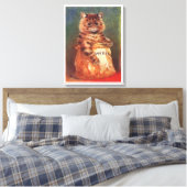 Mixed Süßigkeiten Cat von Louis Wain Leinwanddruck (Insitu (Schlafzimmer))